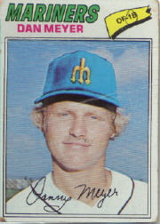 1977 Topps Baseball Cards      527     Dan Meyer